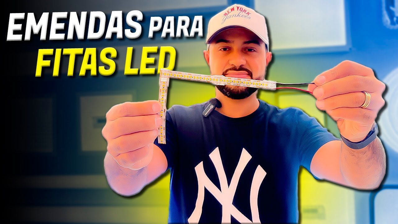Como Emendar Fita LED Facil e Sem Solda 🤩