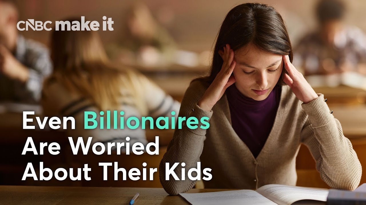 Why Billionaires Are Worried Their Kids Won't Keep Jobs In Today's Market