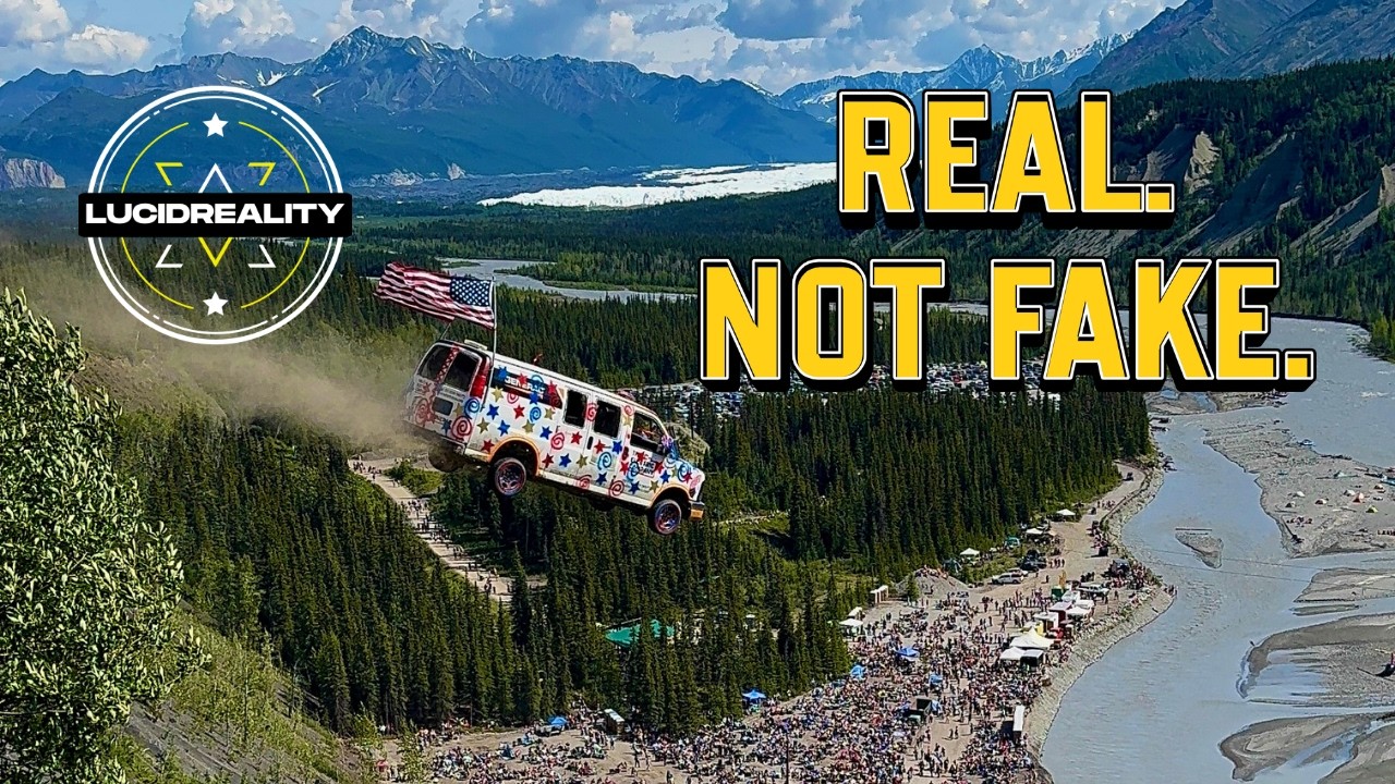 They Launched Cars Off a Cliff in Alaska for the 4th of July | Full Cinematic Edit - Lucid Reality