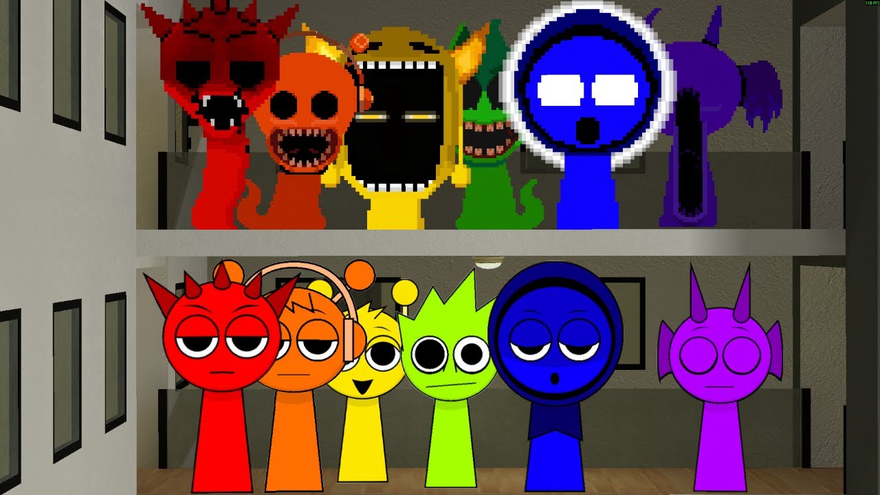 ssprunkii Took Over the GMOD hotel. Original Sprunki Want Me to Help Them!