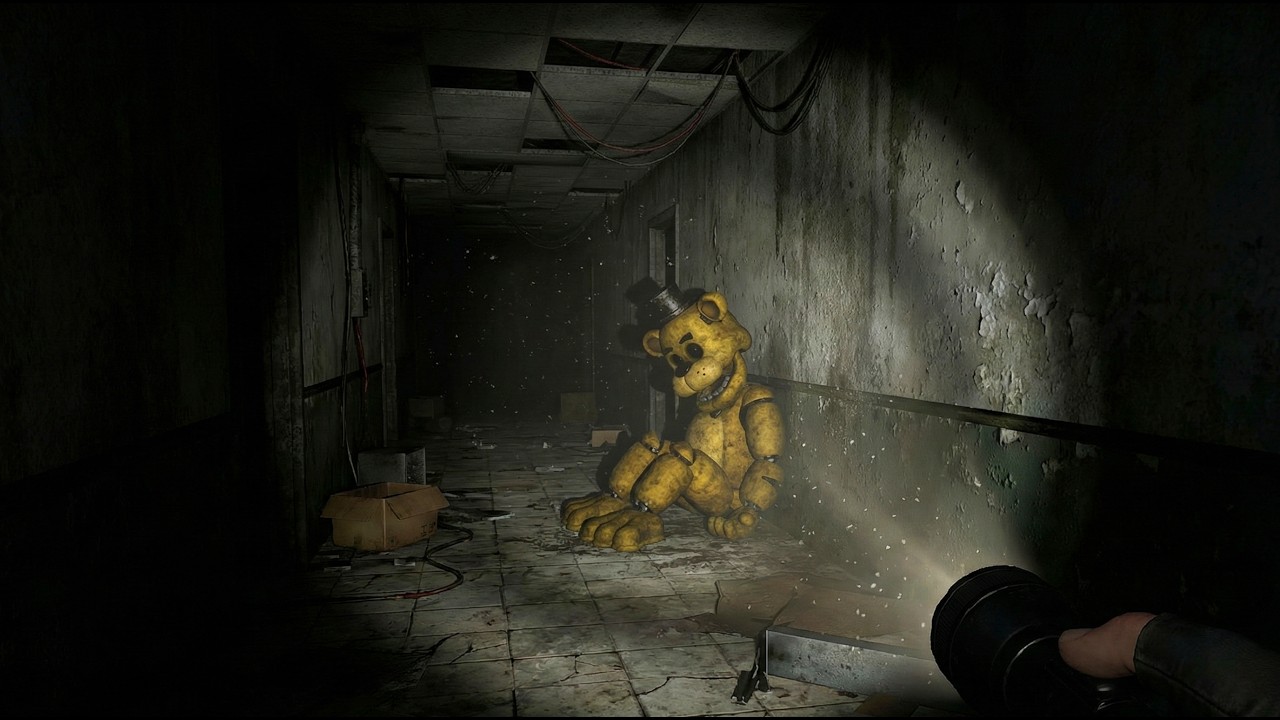 I FOUND FNAF CHARACTERS in abandoned house