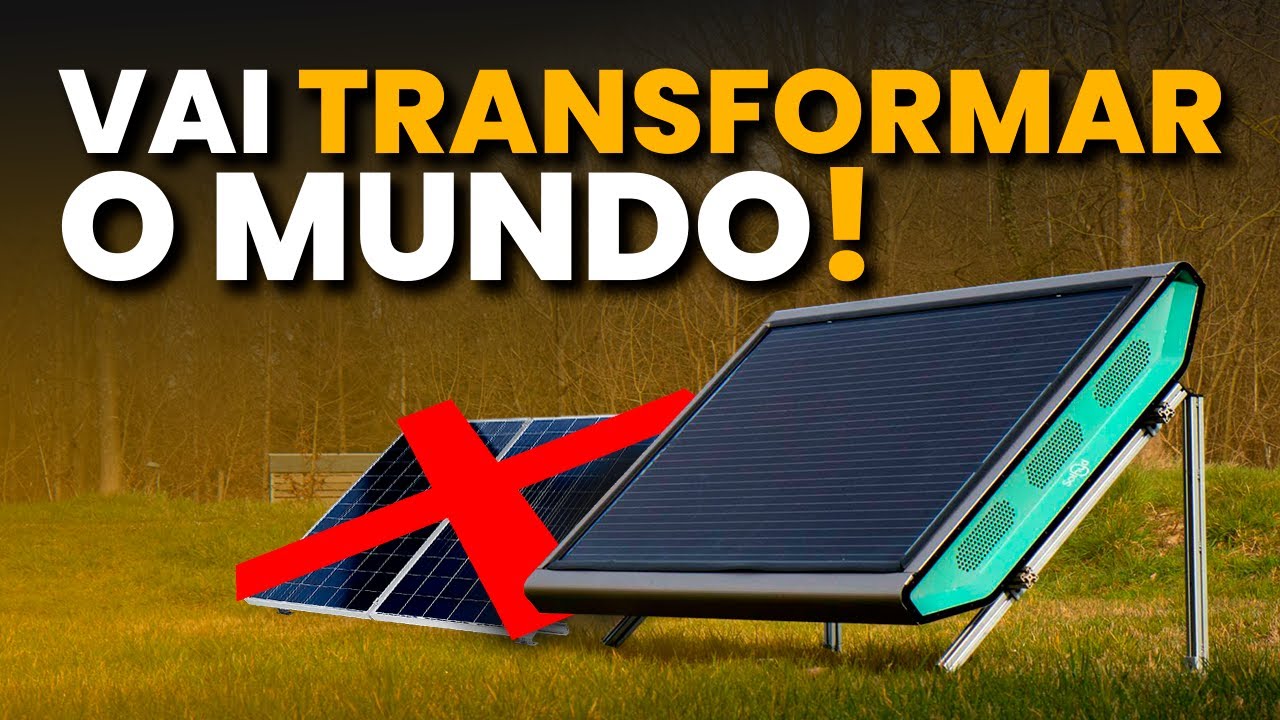 PLACA SOLAR que produz HIDROGÊNIO VERDE?