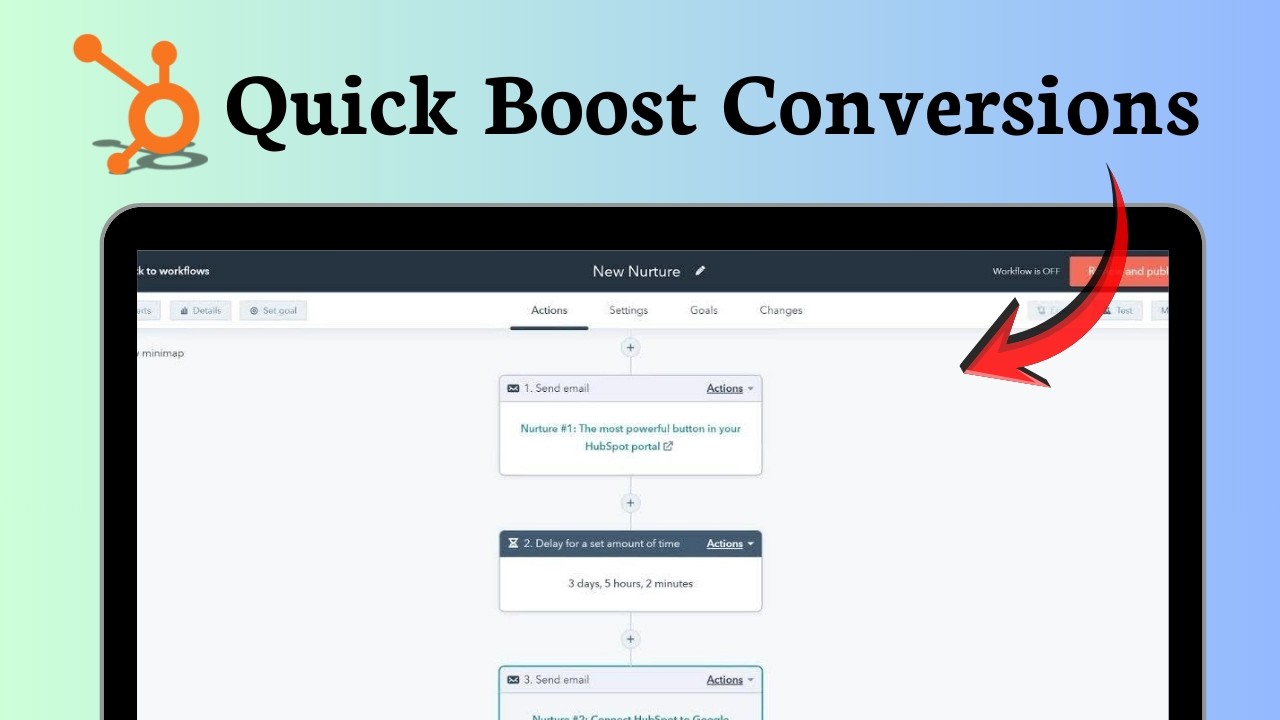 How to set up lead nurturing workflow in HubSpot