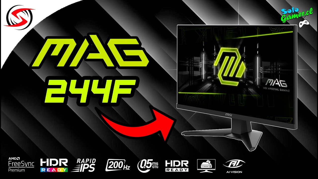 REVISAMOS EL  MSI MAG 244F