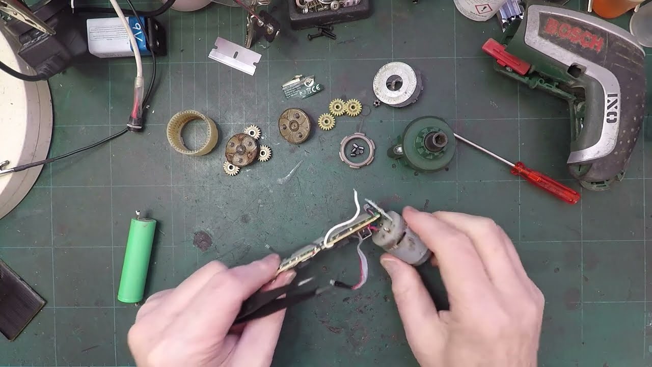 Ремонт и восстановление 6 отверток Bosch Ixo....Ixo 5