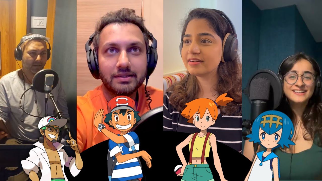 Pokemon Sun and Moon LIVE HINDI DUBBING | Pokemon Sun and Moon Hindi | Pokemon Voice Artists Hindi