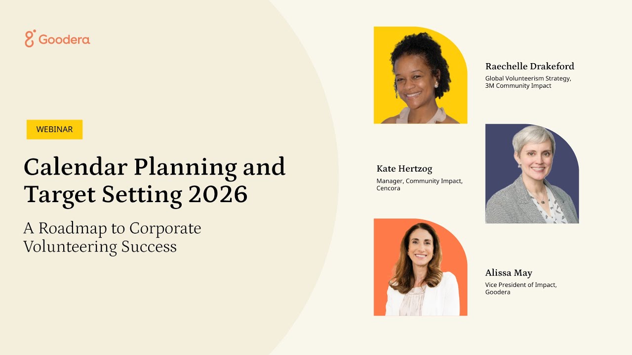 Calendar Planning and Target Setting 2026: A Roadmap to Corporate Volunteering Success