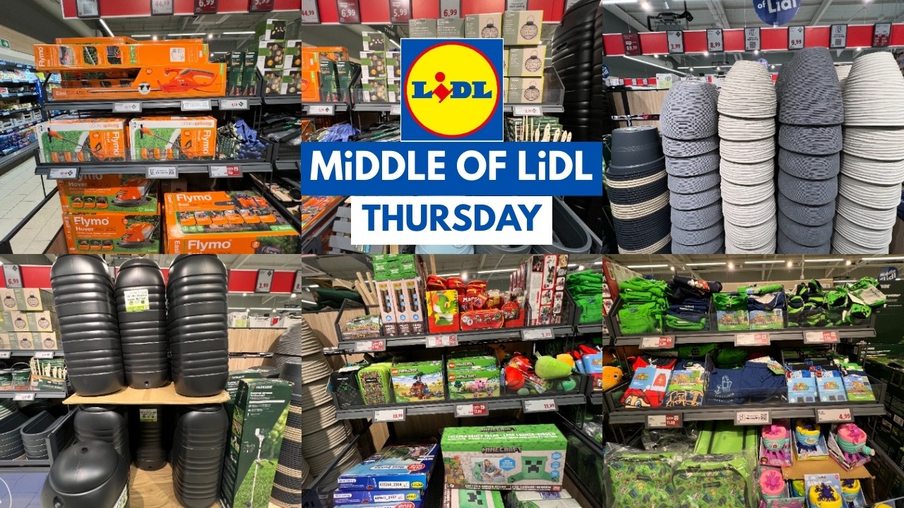 NEW IN MIDDLE OF LIDL THIS WEEK THURSDAY 09 APRIL 2026 | LIDL HAUL | TRAVELANDSHOP WITH ME