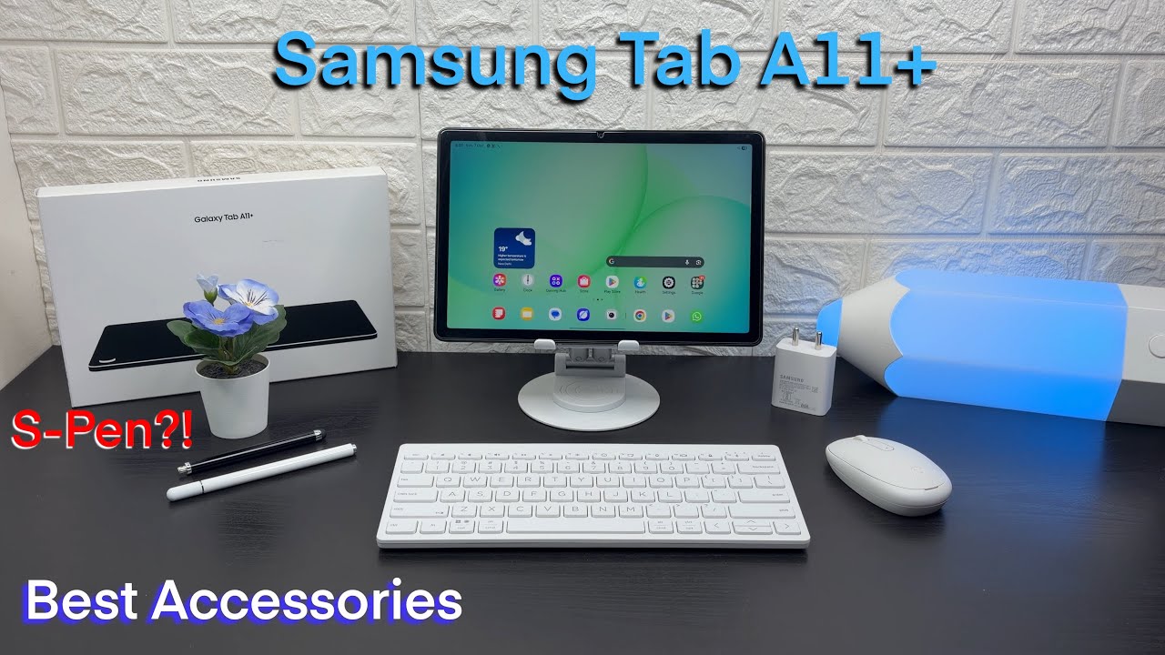 Best Accessories for Samsung Tab A11+ | Portable Laptop Bana Diya!
