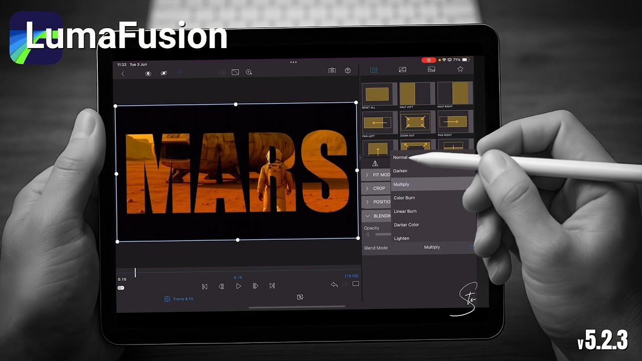 How to Put Video Inside Text using LumaFusion v5.2 - (Quick & Easy Tutorial)