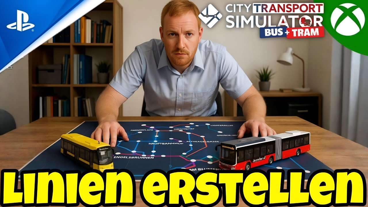 So erstellt ihr die BESTE Linie im City Transport Simulator 🚍🚊[Tipps & Tricks]