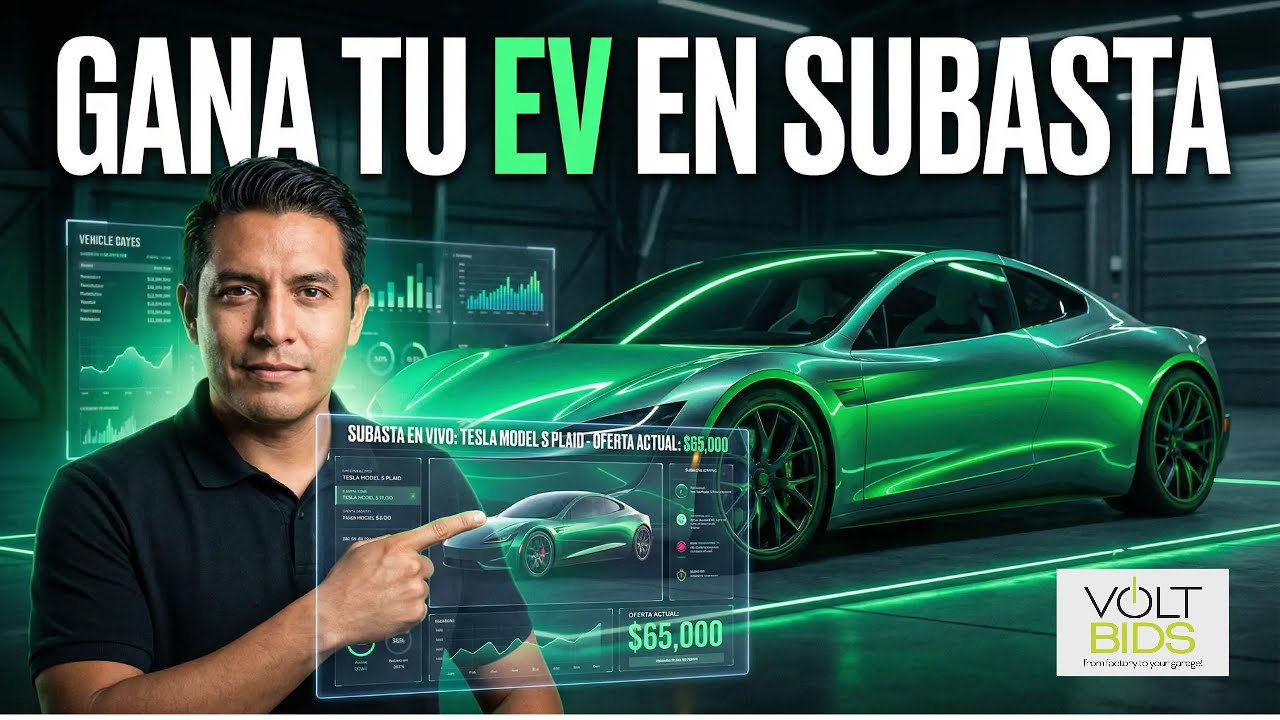 Importar vehículos eléctricos sin intermediarios, conoce Volt Bids