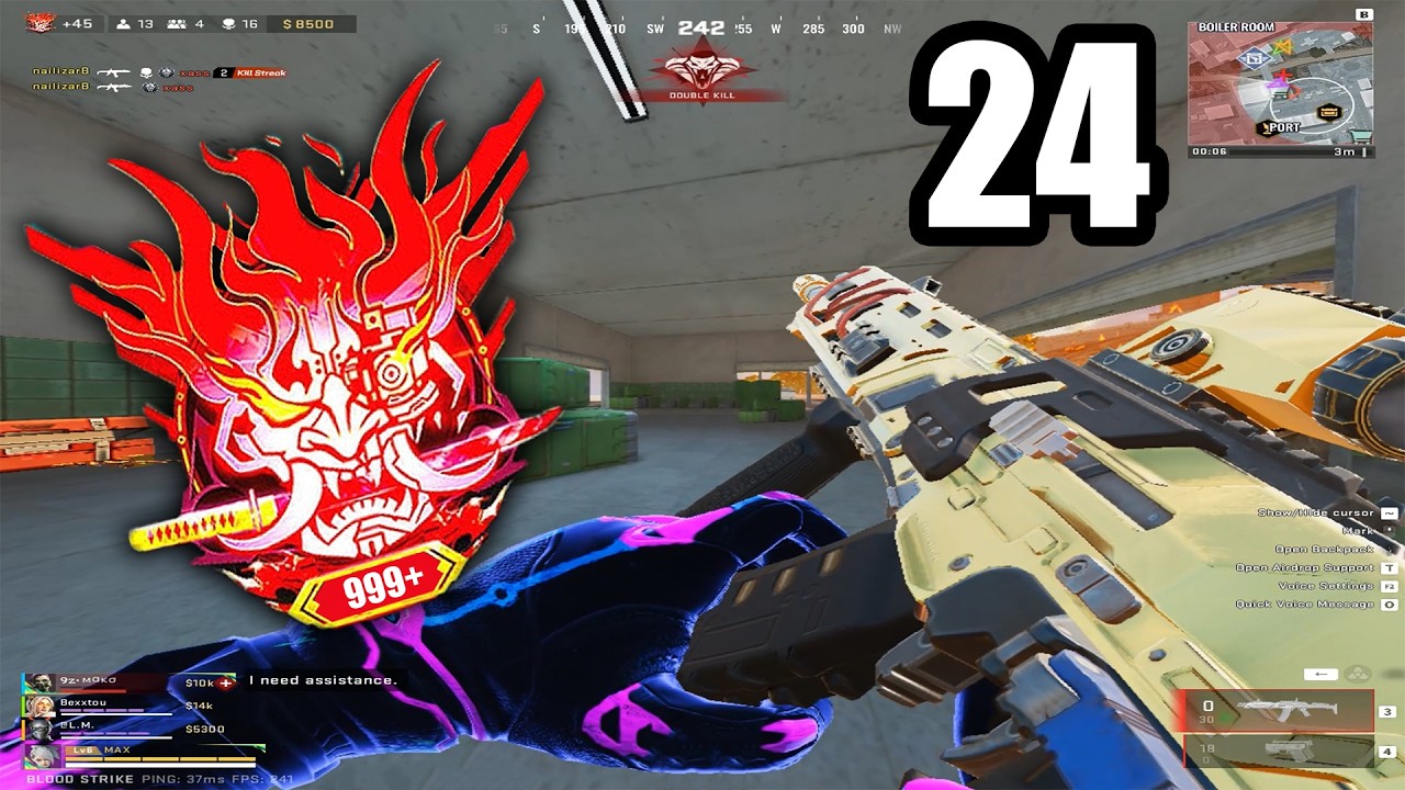 BLOOD STRIKE - WEIRD 24 KILLS GAMEPLAY!  - RANKED SEASON 15