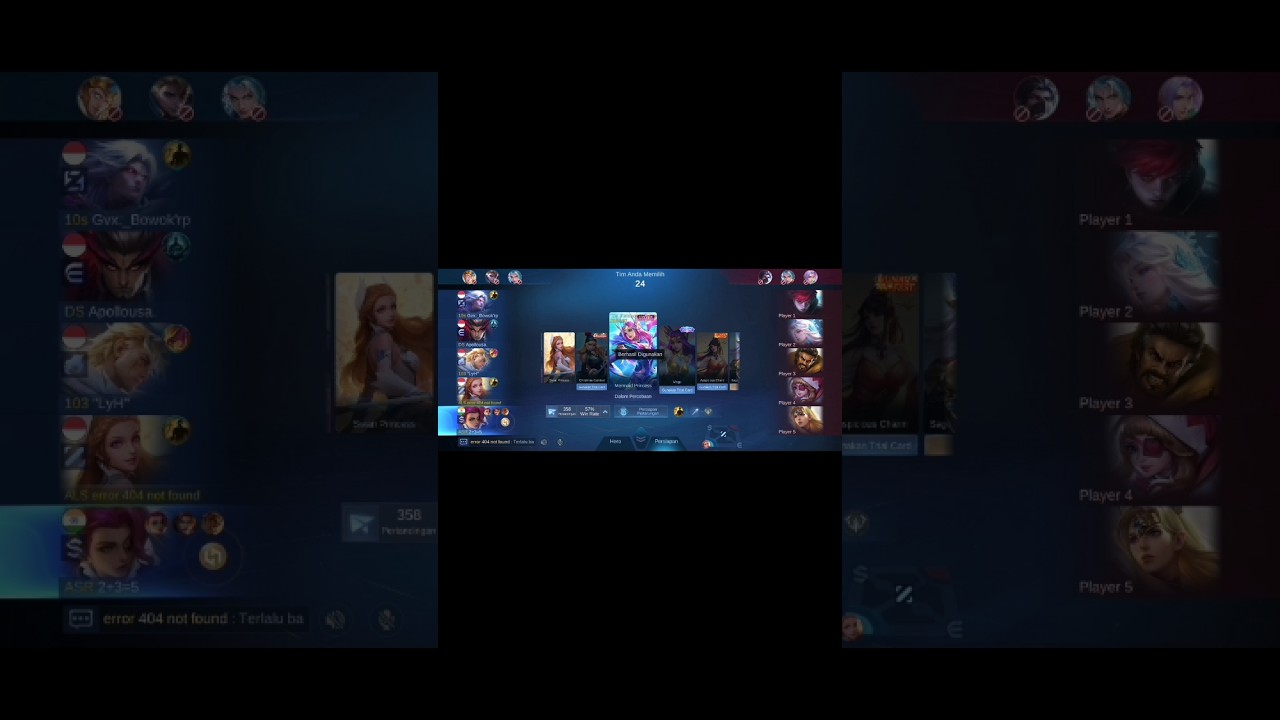 I was ready for content to legend s34 #2 but instead of avoiding the match, skin trial used #mlbb