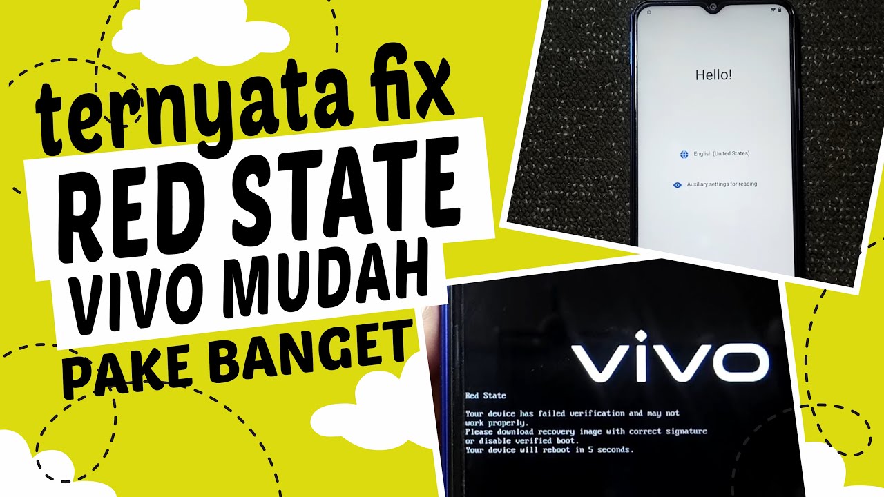 Penyebab dan Cara Mengatasi RED STATE Vivo Y12s PD2036F