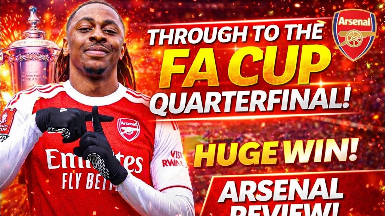 MADUEKE & EZE SEND ARSENAL THROUGH! 🔴 FA Cup Reaction