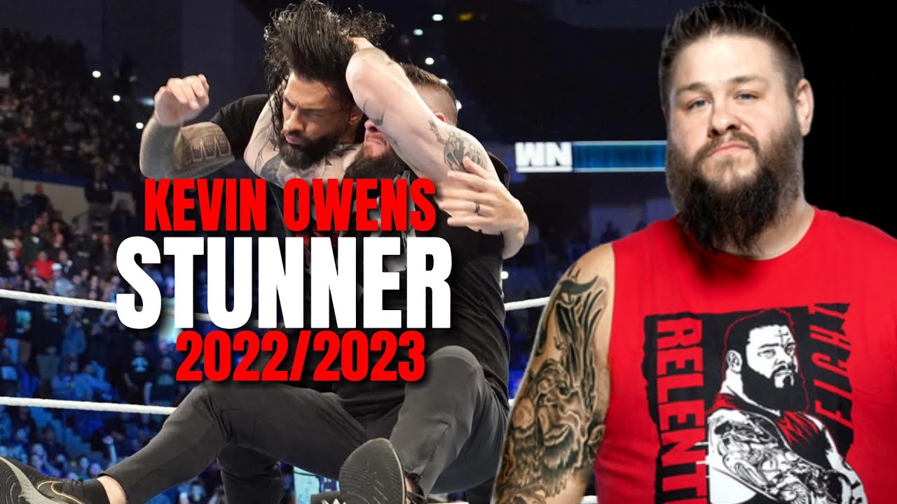 Kevin Owens - Stunner compilation 2022/2023