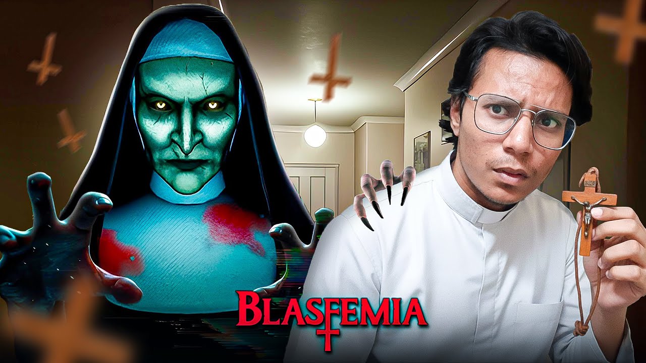 Nun is Trying To Possess Me - BLASFEMIA [Part 2] | #horrorgameplay