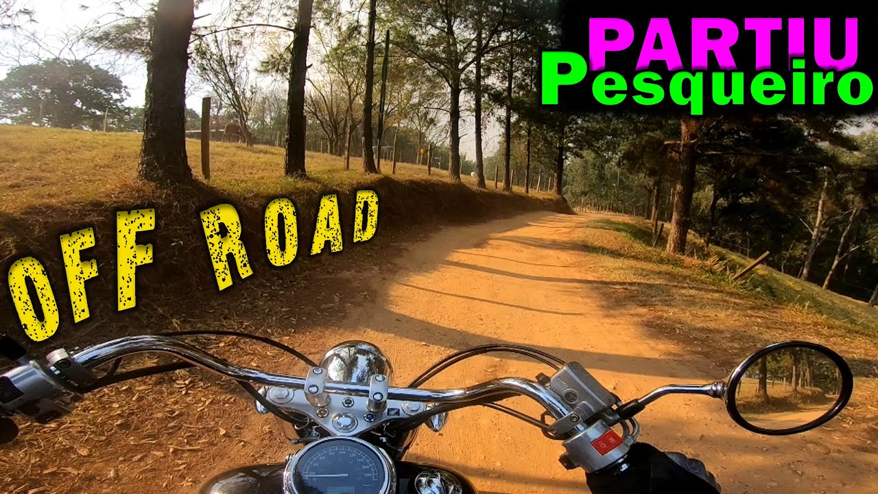PASSEIO de MOTO / Camping Chapéu de Sol / de Shadow na Terra 2/2