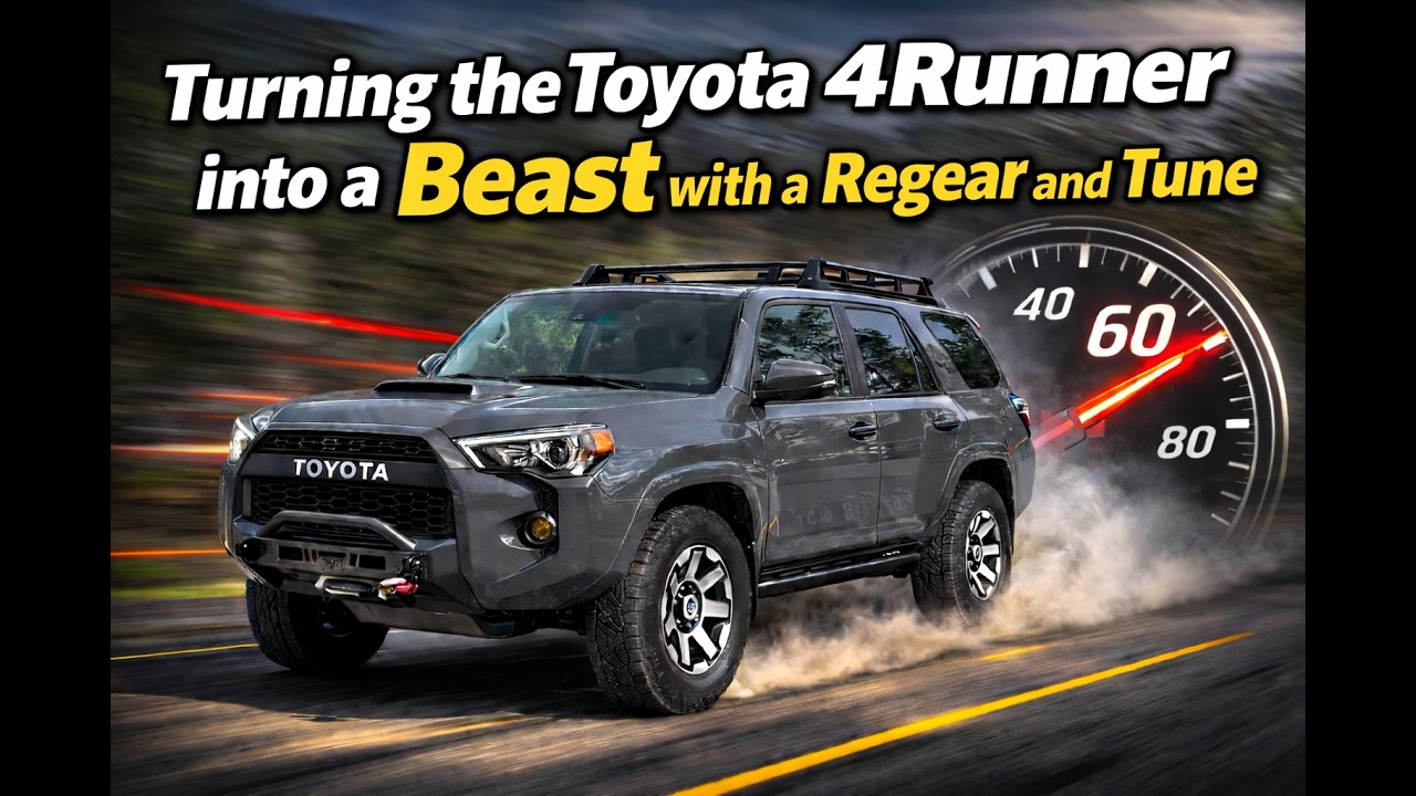 Turning the 4Runner into a Beast with a Regear and Tune😎