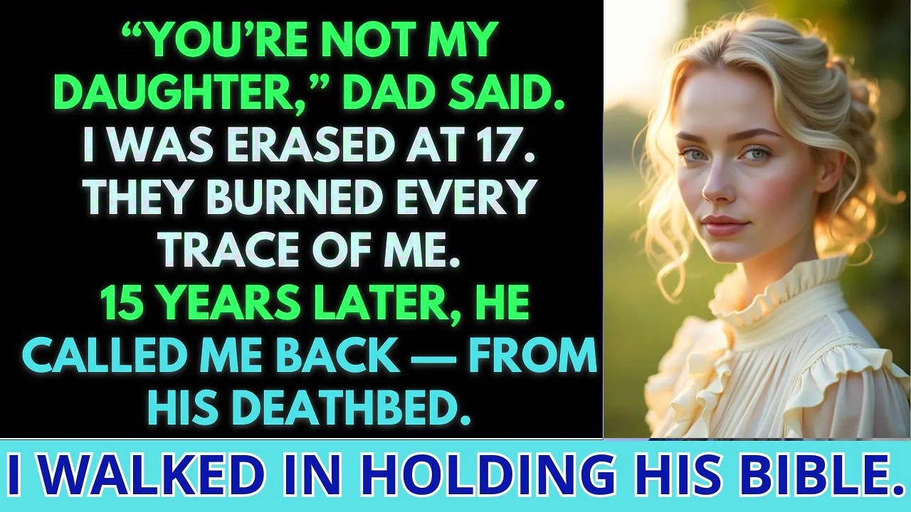 My Father Erased Me at 17 — But Wrote My Name Again Before He Died