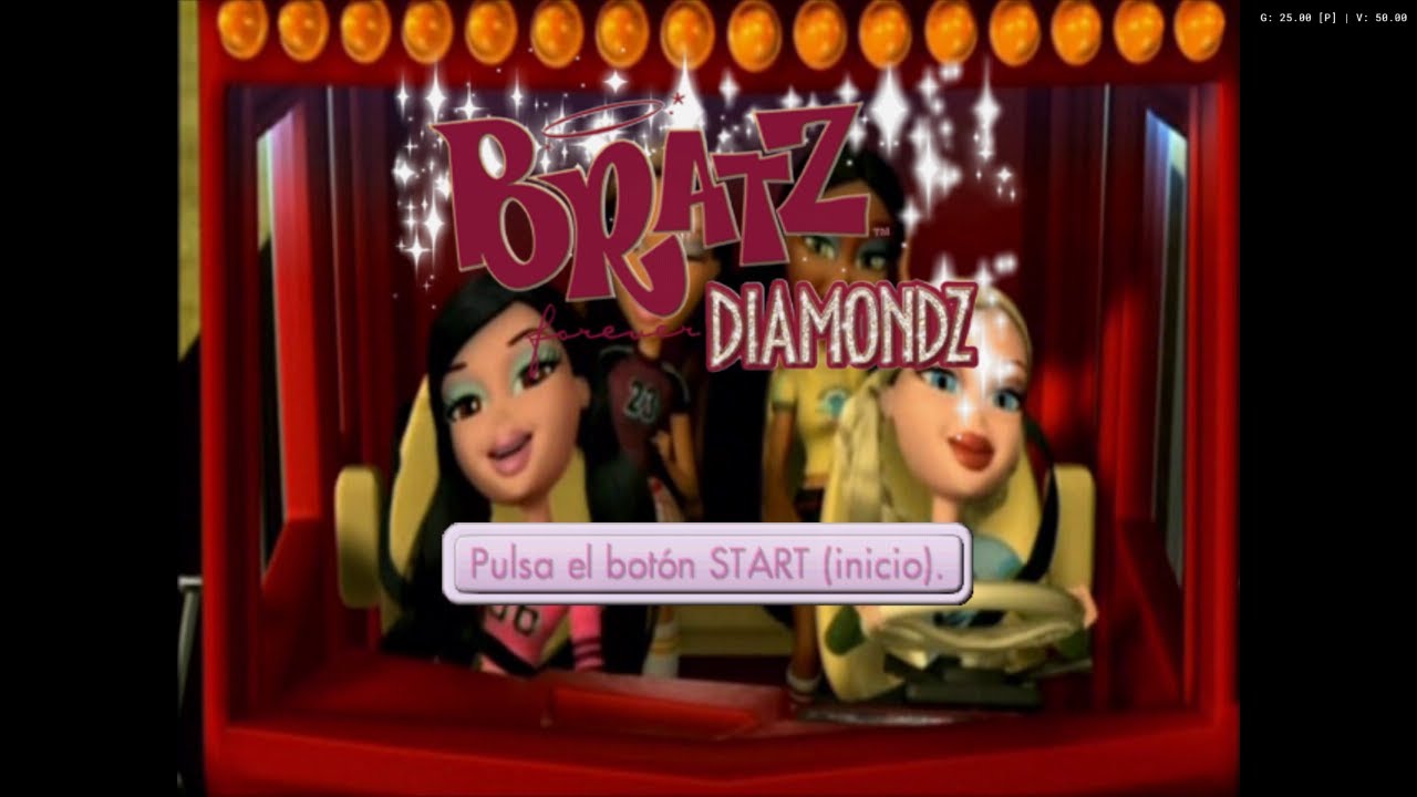 Bratz: Forever Diamondz (Español) de Playstation 2 (PS2) con emulador PCSX2. Gameplay