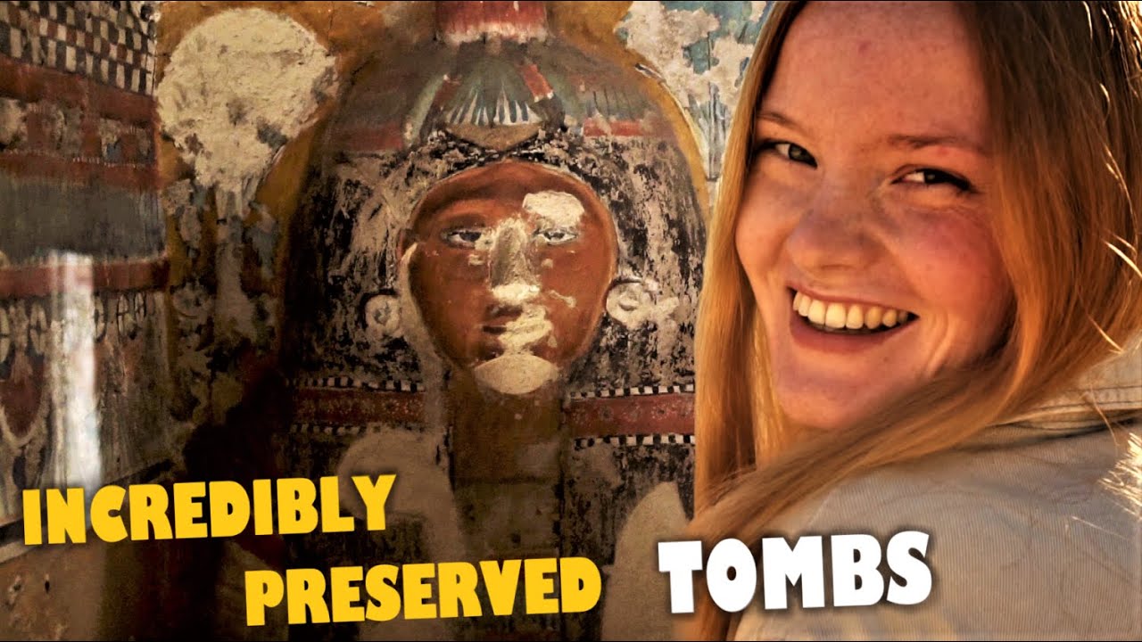 MOST BEAUTIFUL NON-ROYAL TOMBS! WESTERN THEBES (LUXOR) EGYPT