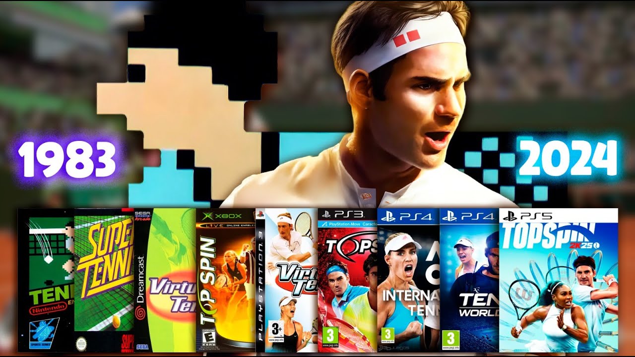 EVOLUCION Juegos de TENNIS (1994–2024) | The Evolution of tennis Games