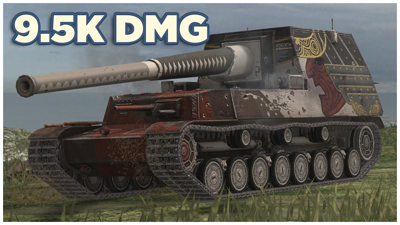 Ho-Ri Type III • 9.5К УРОНА • 4 ФРАГА • WoT Blitz