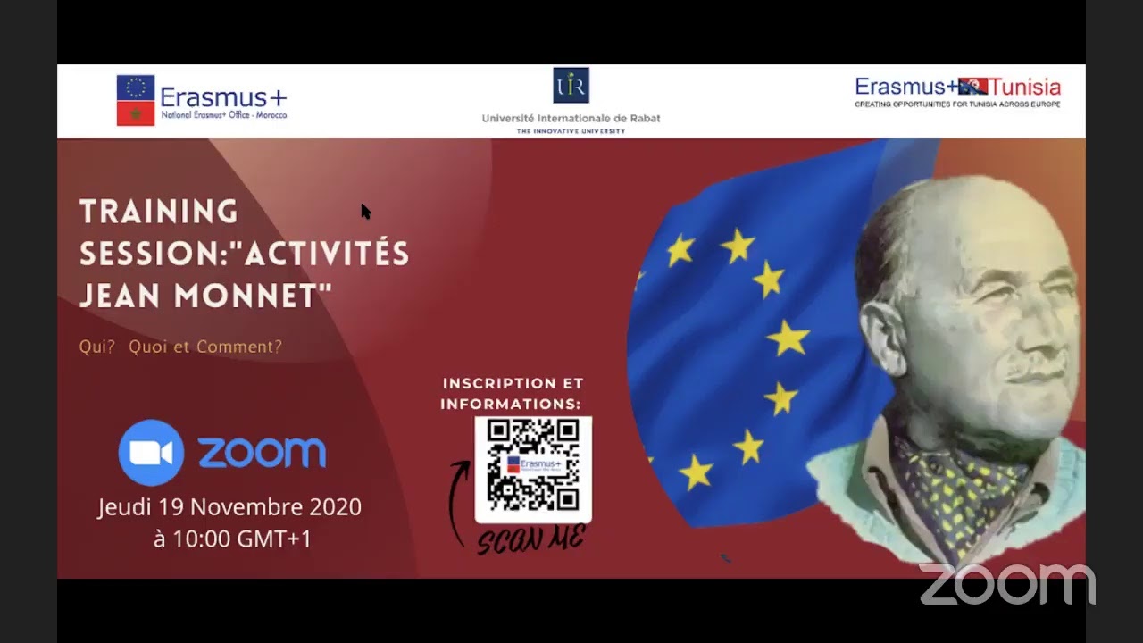 Training session: les Activités Jean Monnet : Qui? Quoi? Comment?