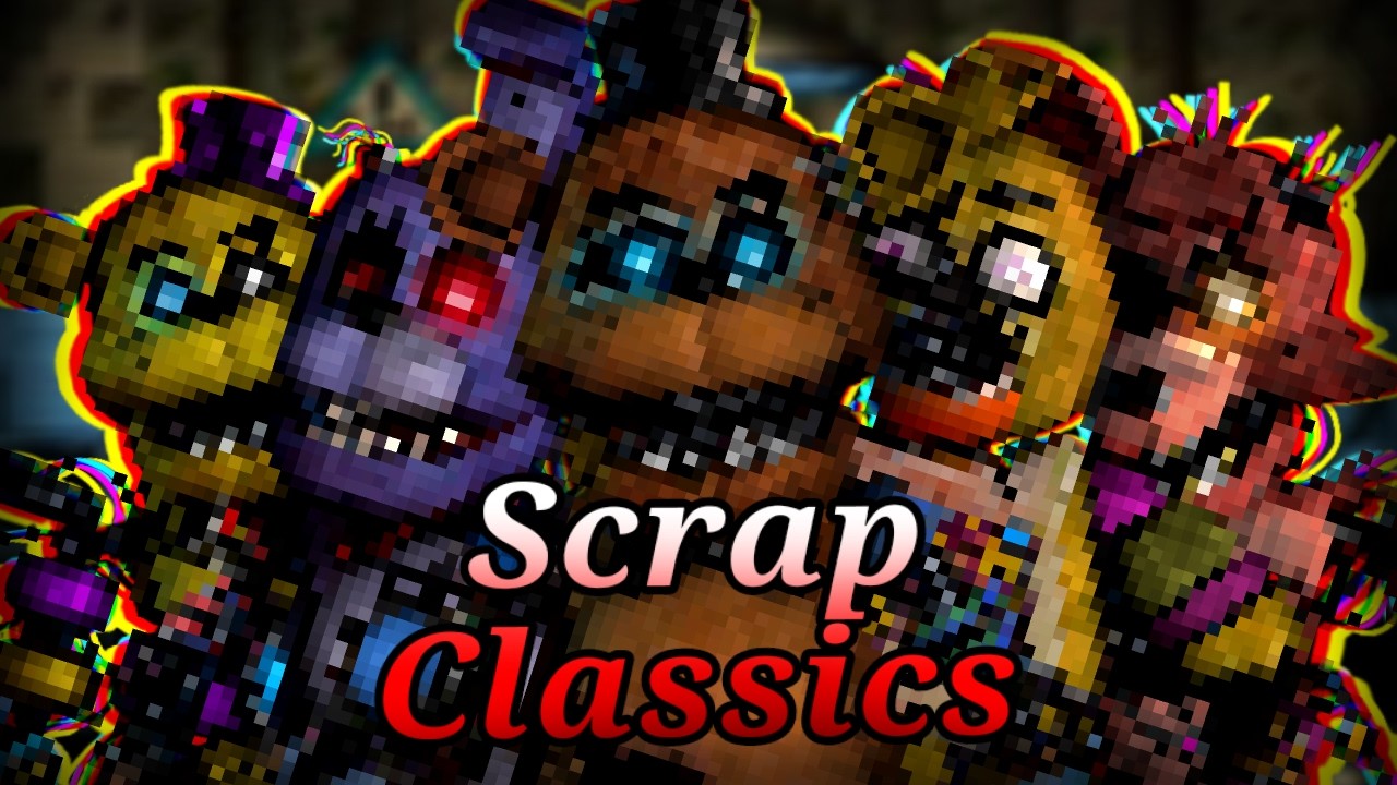 [FNAF/SPEEDEDIT] Scrap Classics Animatronics - Fnaf Speed edit - @SucatadeMolas