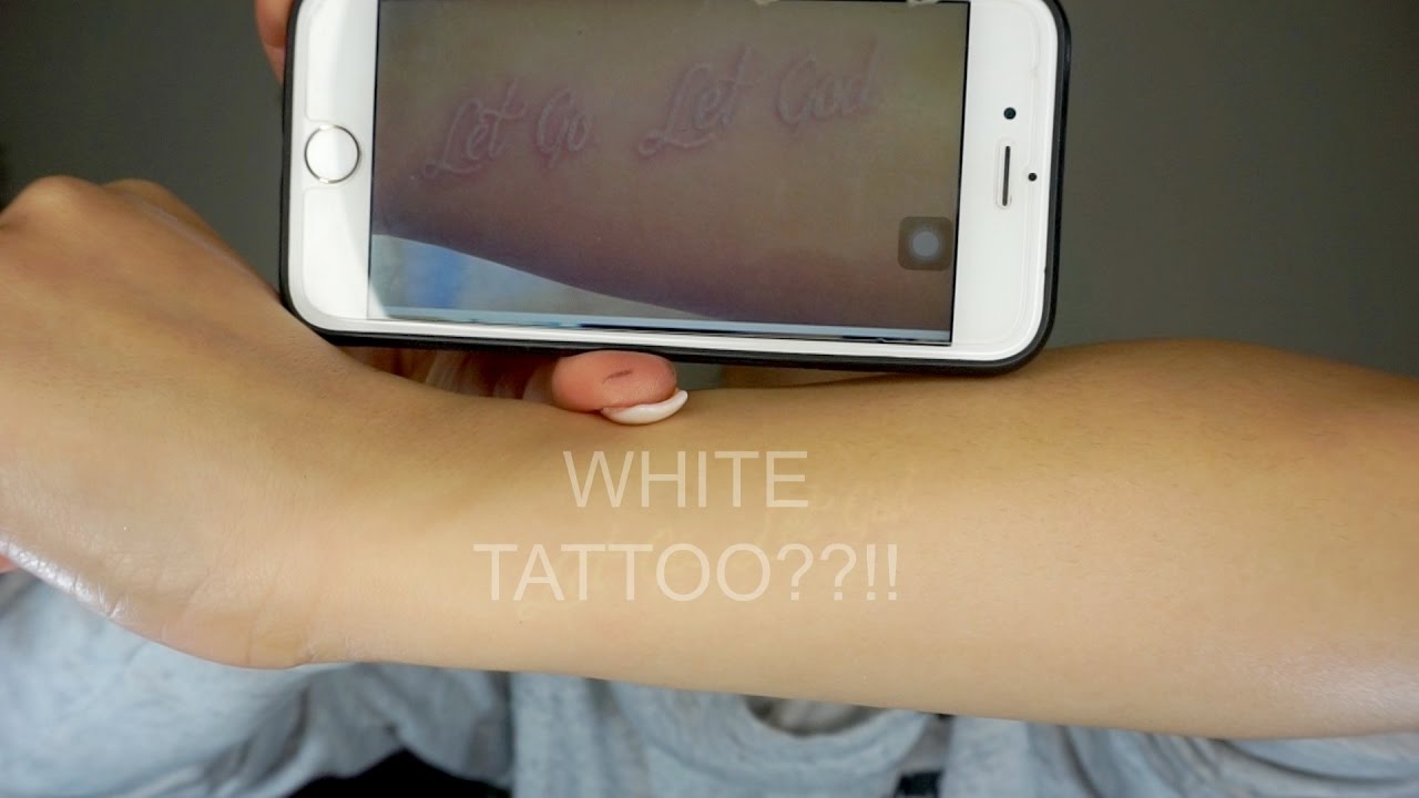 White Ink Tattoo Experience  Before & After| Brenda Manalac
