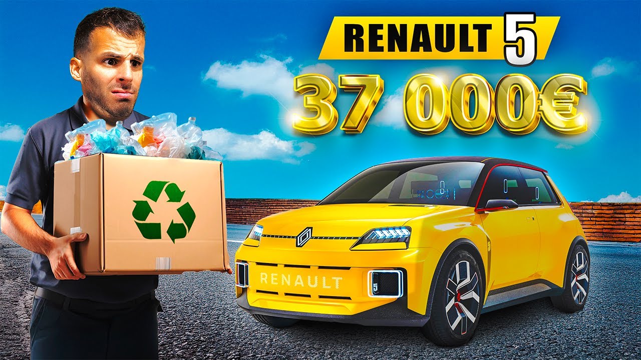 Essai RENAULT R5 - 37 000€ de PLASTIQUE. (mais ça marche fort)