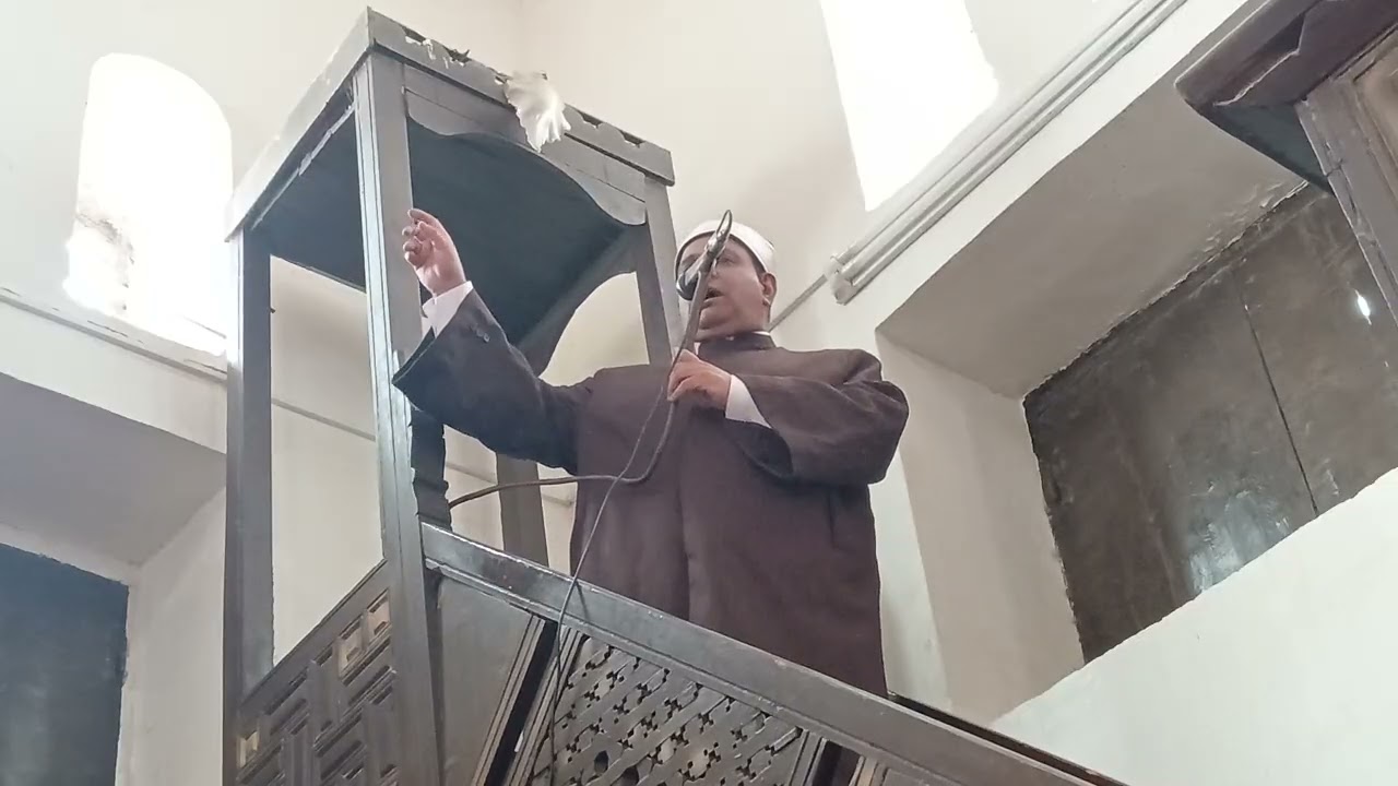 العقول المحمديه خطبه الجمعه للشيخ فرج صقر