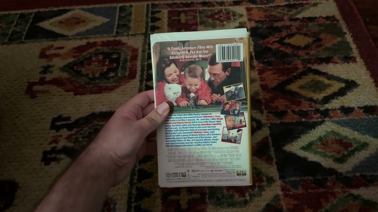 Stuart Little 2000 VHS