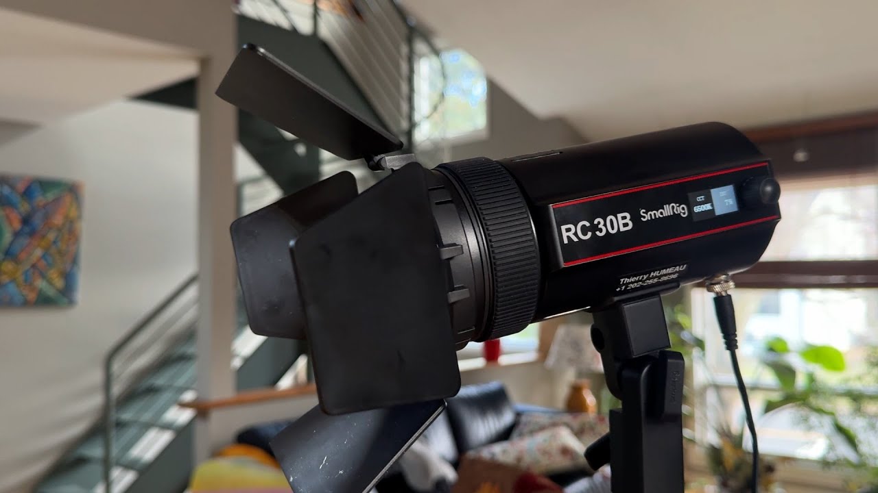 SmallRig RC 30B LED Spotlight Review