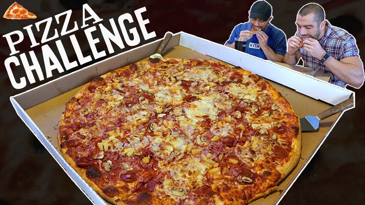 Gigantic Pizza Challenge with Nate Figgs | Munchy's Pizzeria Boca Raton