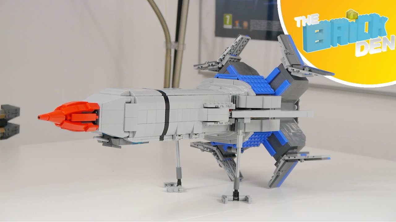 LEGO Thunderbird 1 (Mark 2)-MOC SHOWCASE