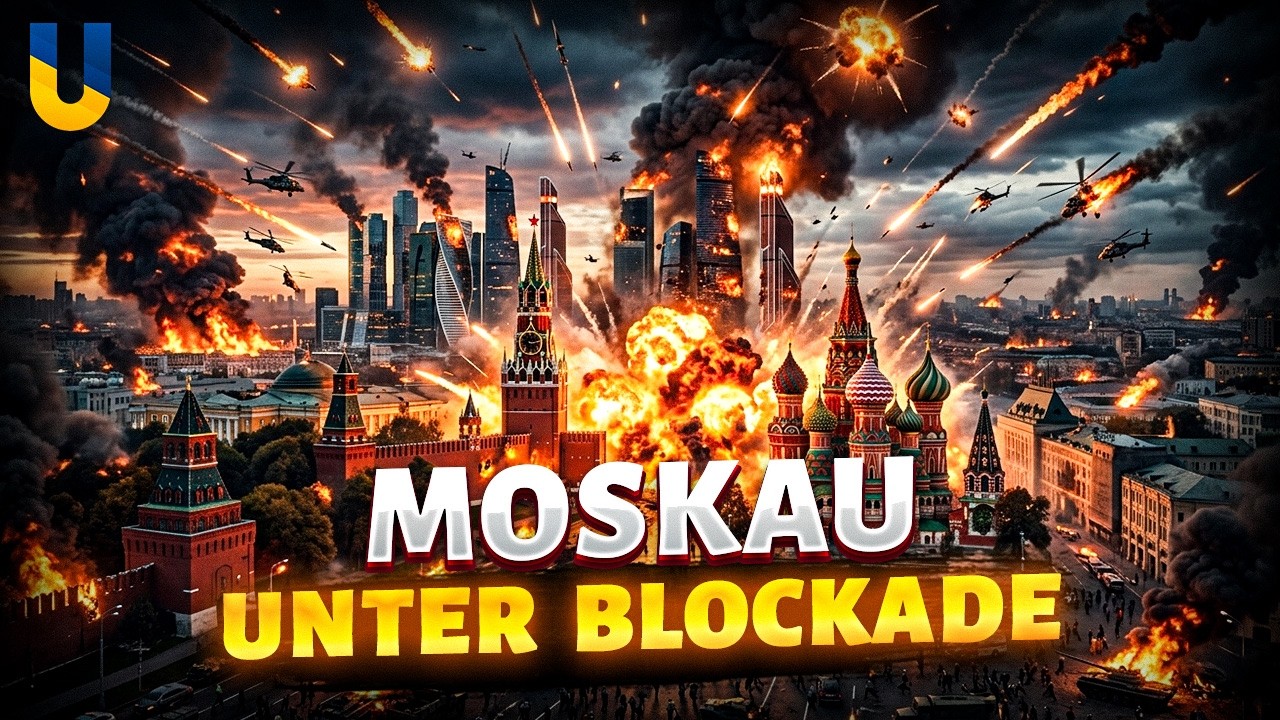 Moskau ABGERIEGELT! PANIK in Russland — EXPLOSIONEN treffen Hauptstadt
