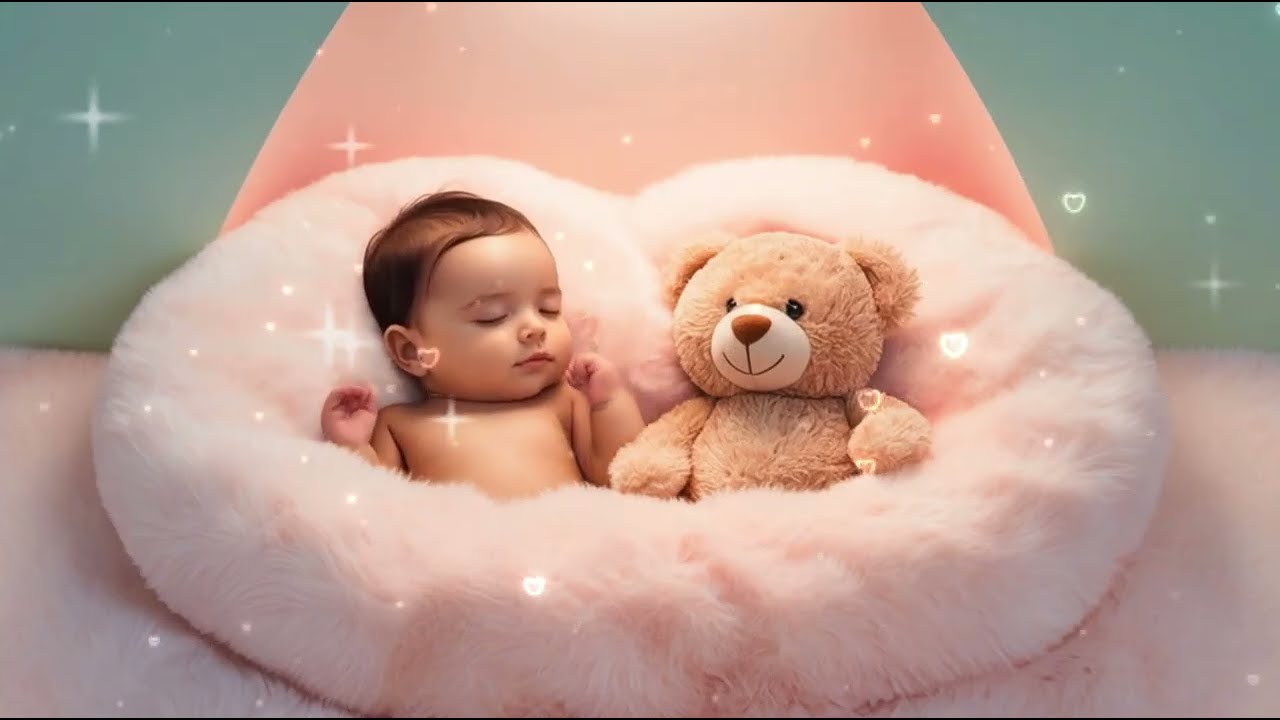 1 Hour Baby Sleep Music 🌙 Soft Lullaby for Night & Naps (No Ads)