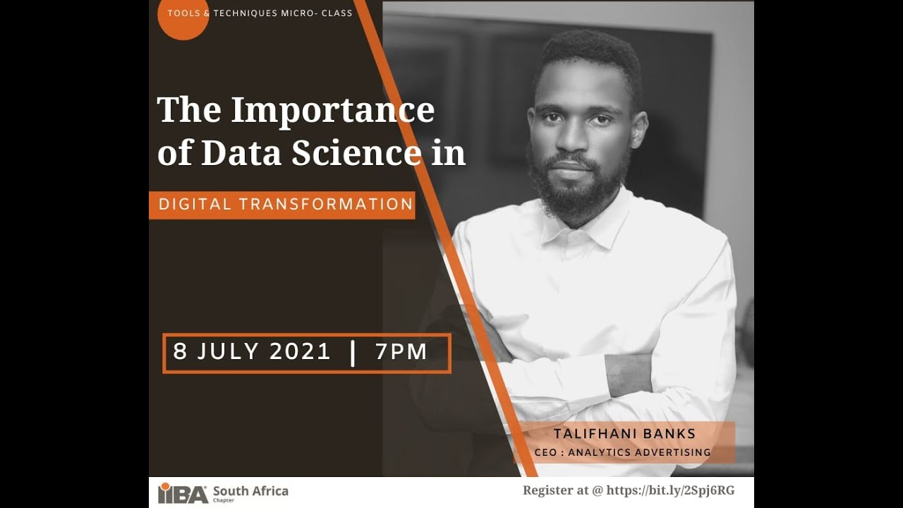 The Importance of Data Science in Digital Transformation with Talifhani Banks