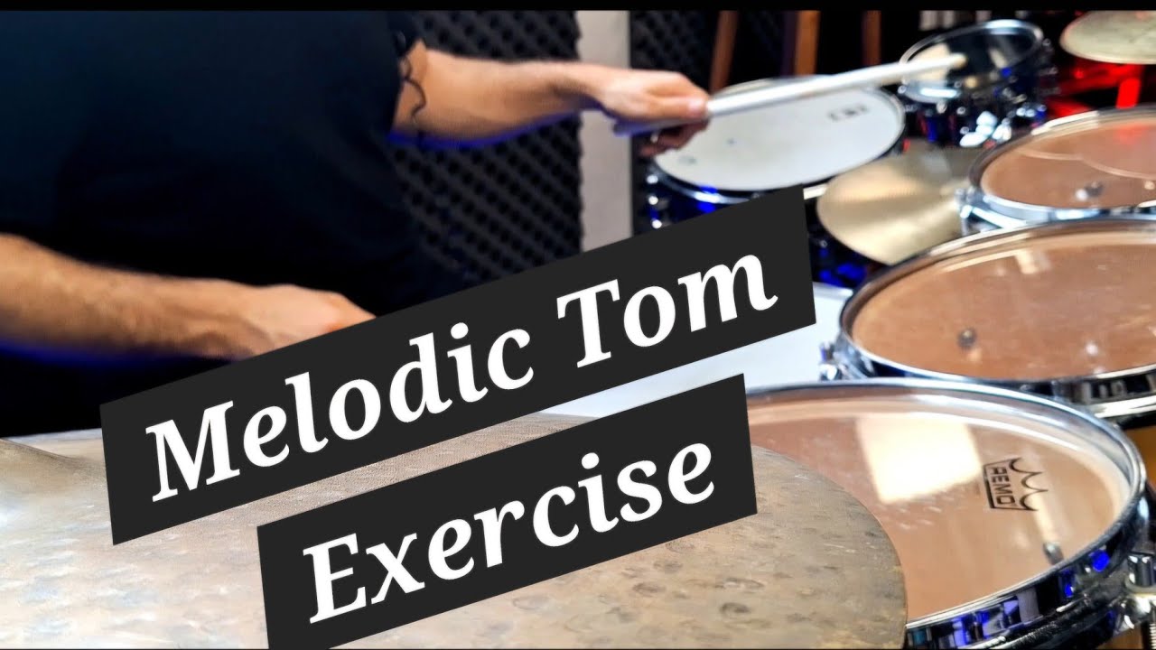 Melodic Tom Exercise! #drums #grooveoftheday#drummer  #batterista #drumming 