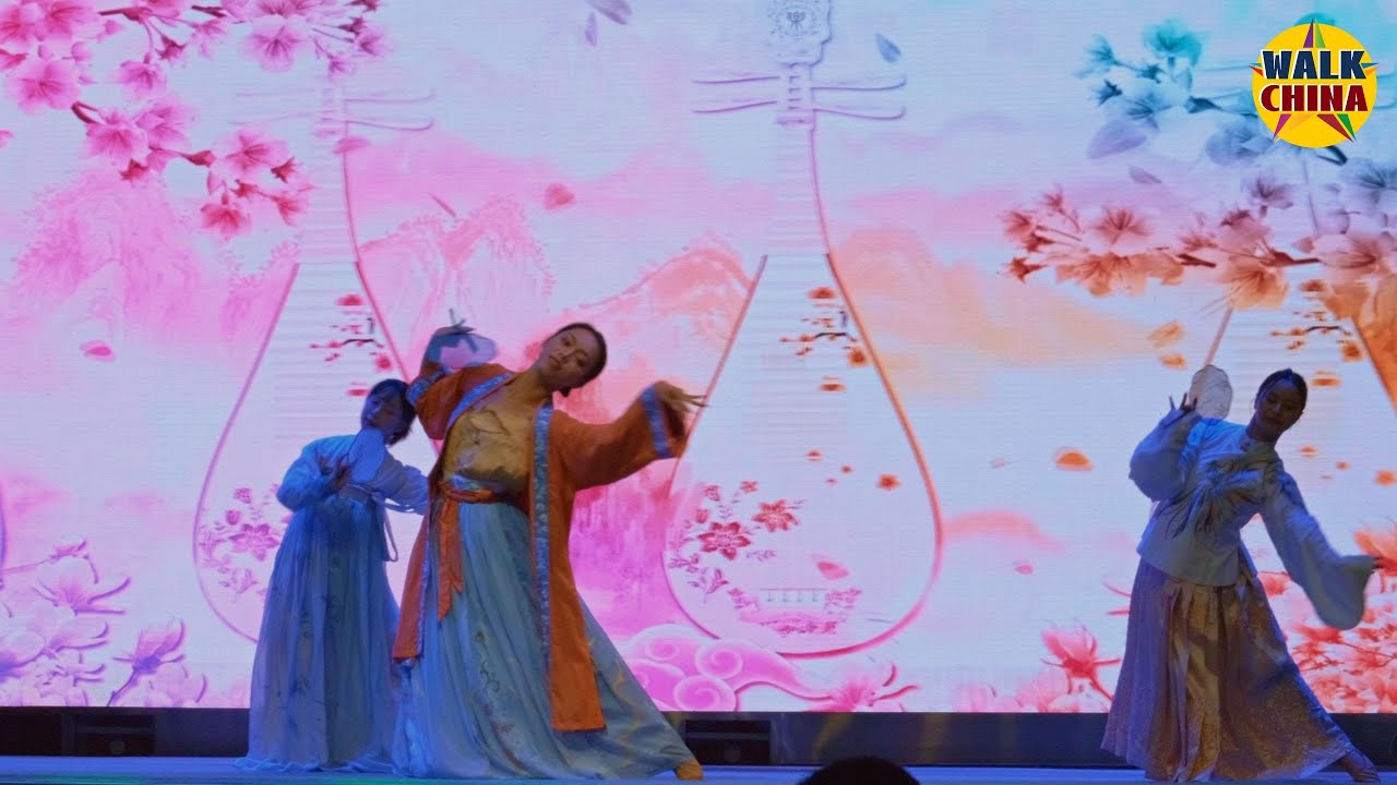 Special Event in Mid-Autumn Festival 2021 | Traditional Chinese Dance in Pingle Ancient Town