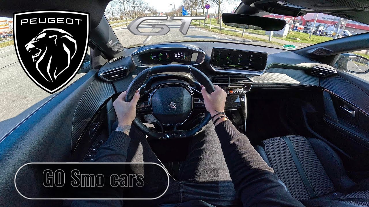 Peugeot 208 GT // 1.2 130 HP // 4K POV Test Drive // GO Smo cars