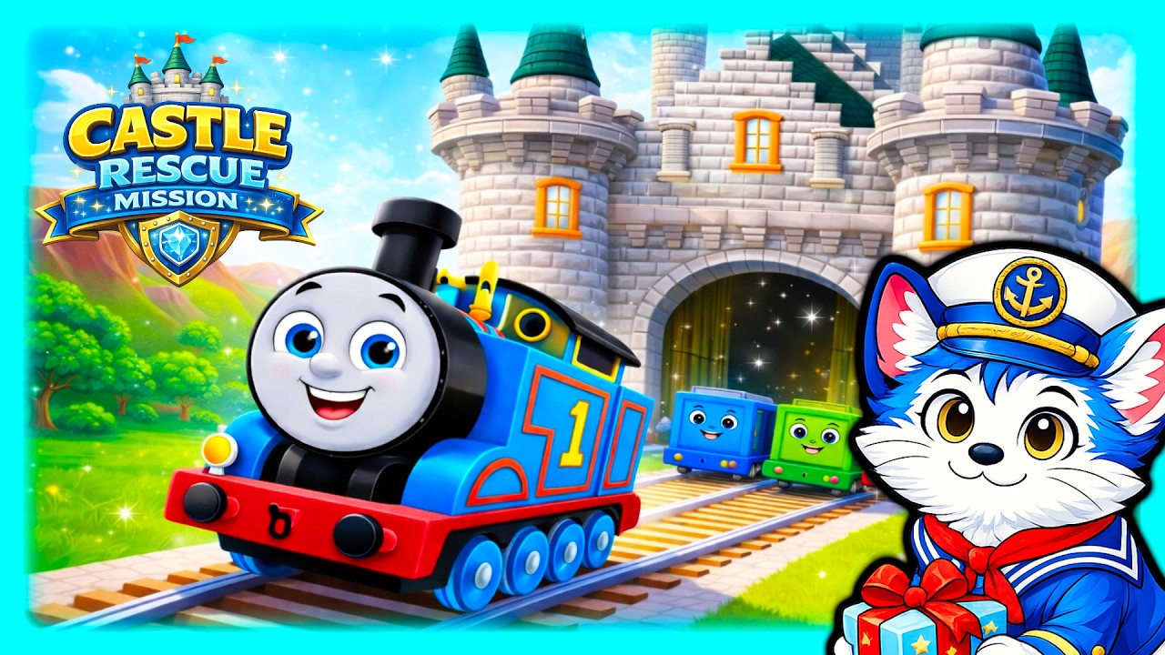 Thomas & Friends Magic Tracks 🚂 Lift the Bridge & Castle Rescue Mission