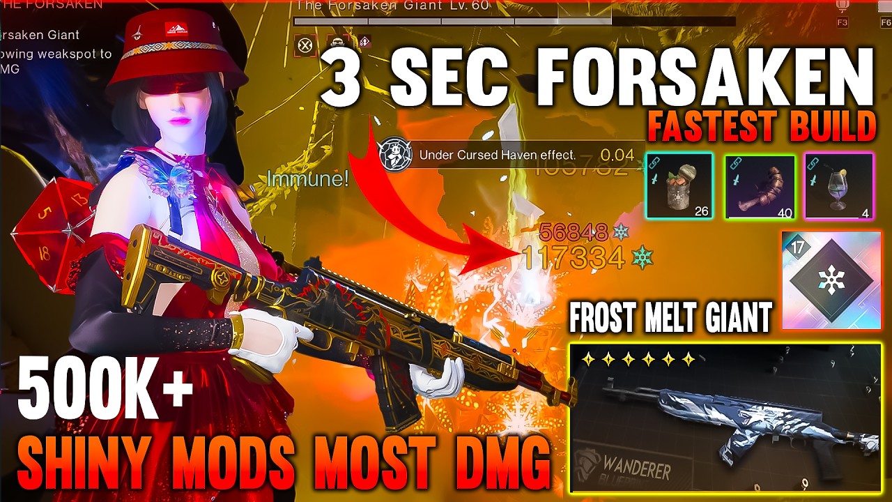 DONT USE WRONG - ONCE HUMAN MOST DAMAGE  FROST SKS PATHFINDER BUILD - INSANE OP WEAPON BUILD