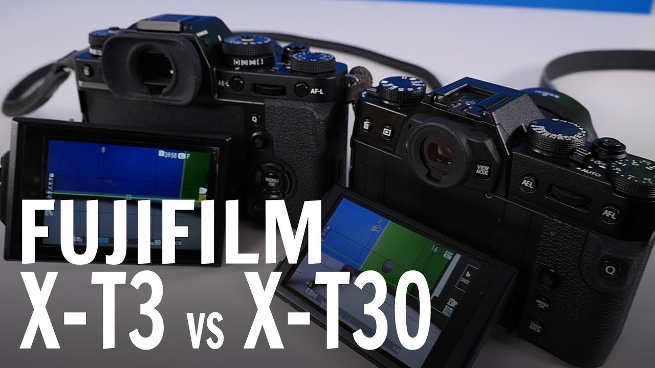 Fujifilm X-T3 vs. X-T30: quale comprare?