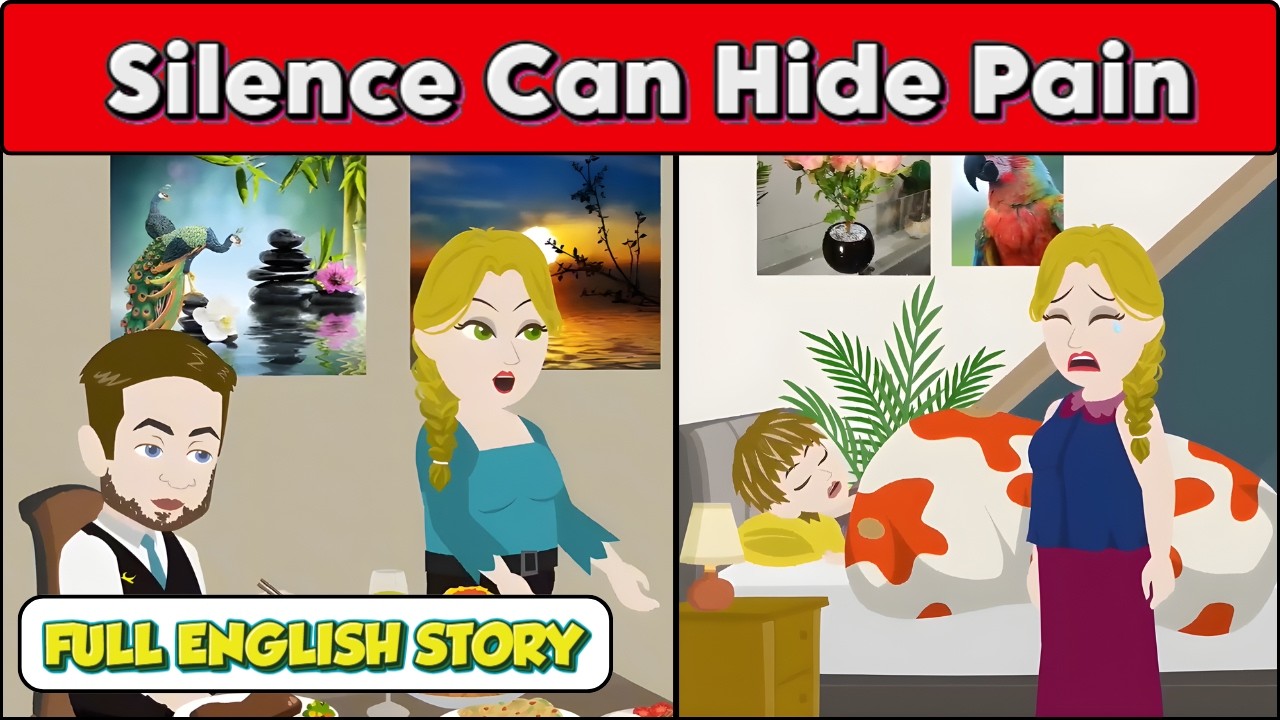 Silence Can Hide Pain: FULL ENGLISH STORY | Animated Stories | Learn English | JAZZY ENGLISH STORIES