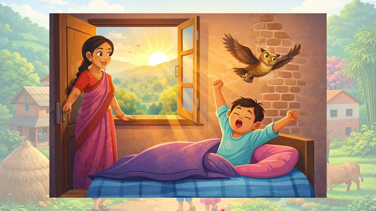 कक्षा १ नेपालीमा आधारित चित्र वर्णन र उल्लु पाठ Letter “उ” Through Pictures, Reading & Activities