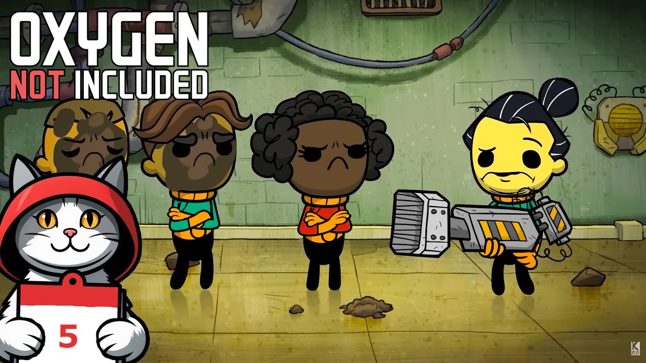 День переделок! Сегодня в приятной компании с @Halapushka  ► Oxygen Not Included ч5